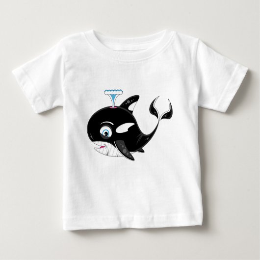 Cute Cartoon Killer Whale (Voorkant)