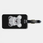 Cute cartoon Koala Beer Bagagelabel (Achterkant horizontaal)