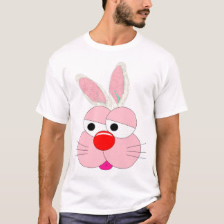Cute Cartoon Konijn Grafische T-shirt - Hop naar a