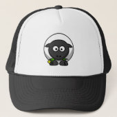 Cute Cartoon Lamb Trucker Pet (Voorkant)