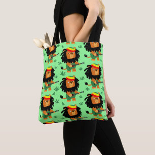 Cute Cartoon leeuw van Zion Tote Bag