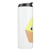 Cute Cartoon Lemon Cupcake Thermosbeker (Gedraaid links)