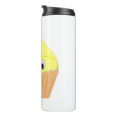 Cute Cartoon Lemon Cupcake Thermosbeker (Geroteerd rechts)
