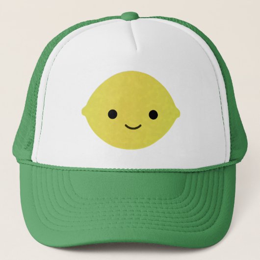 Cute Cartoon Lemon Trucker Pet (Voorkant)
