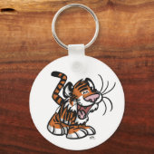Cute Cartoon Lil'Tiger sleutelhanger (Voorkant)
