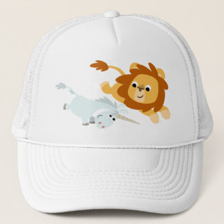 Cute Cartoon Lion en Unicorn Pet