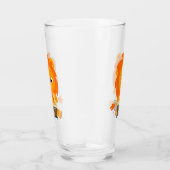 Cute Cartoon Lion Spelen Bongos Tumbler (Rechts)