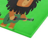 Cute Cartoon Lion Zion Cutting Board Snijplank (Hoek)