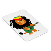 Cute Cartoon Lion Zion Flexible Magnet Magneet (Rechterzijde)