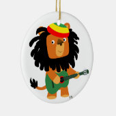 Cute Cartoon Lion Zion Ornament (Rechts)