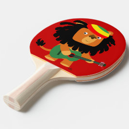 Cute Cartoon Lion Zion Ping Pong Paddle Tafeltennisbatje