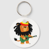 Cute Cartoon Lion Zion Sleutelhanger (Voorkant)
