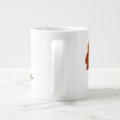 Cute Cartoon Lions in een Mok Snel jumbo (Achterkant)