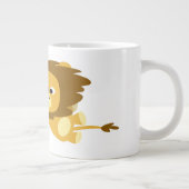 Cute Cartoon Lions in een Mok Snel jumbo (Rechts)