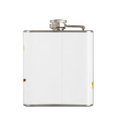 Cute Cartoon Lions Parade Hip Flask Heupfles (Achterkant)