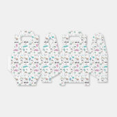 Cute Cartoon Llama Pattern Bedankdoosjes (Uitgevouwen)