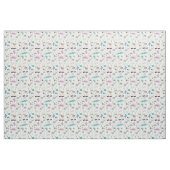 Cute Cartoon Llama Pattern Stof (Fat Quarter)