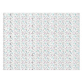 Cute Cartoon Llama Pattern Tafelkleed (Voorkant (Horizontaal))