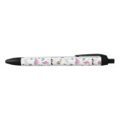 Cute Cartoon Llama Pattern Zwarte Inkt Pen (Bovenkant)