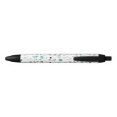 Cute Cartoon Llama Pattern Zwarte Inkt Pen (Achterkant)