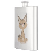 Cute Cartoon Lynx Classic Flask Flacon (Links)