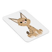 Cute Cartoon Lynx Flexible Magnet Magneet (Rechterzijde)