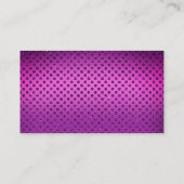 Cute Cartoon Maid Sparkle House Cleaning Services Visitekaartje (Achterkant)