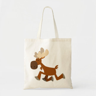 Cute Cartoon Merry Moose Bag Tote Bag