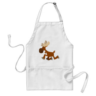 Cute Cartoon Merry Moose Schort