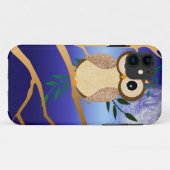 Cute cartoon midderuil Case-Mate iPhone case (Achterkant (horizontaal))