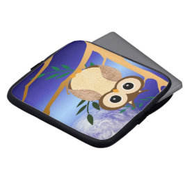 Cute cartoon midderuil laptop sleeve