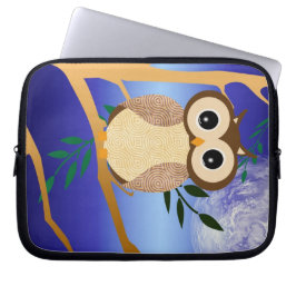 Cute cartoon midderuil laptop sleeve
