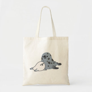 Cute Cartoon moederzegel en pup tas