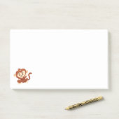 Cute Cartoon Monkey Notes (Op bureau)