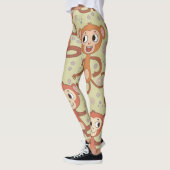 Cute Cartoon Monkeys Leggings (Links)