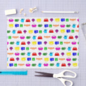 Cute Cartoon Monsters Tissuepapier (Craft)