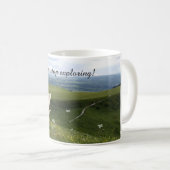 Cute Cartoon Mouse Reis Koffiemok (Voorkant rechts)