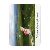 Cute Cartoon Mouse Reis Magneet (Verticaal)