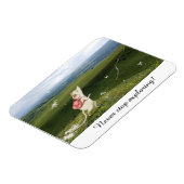 Cute Cartoon Mouse Reis Magneet (Linkerzijde)