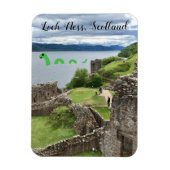 Cute Cartoon Nessie Loch Ness Monster, Schotland Magneet (Verticaal)