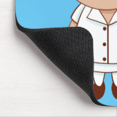 Cute Cartoon Nurse Muismat (Hoek)