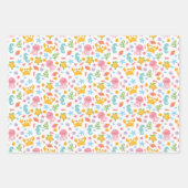 Cute Cartoon Ocean Zee Life Seashell, Starfish Inpakpapier Vel (Voorkant 3)