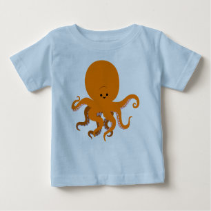 Cute Cartoon Octopus Baby T-Shirt