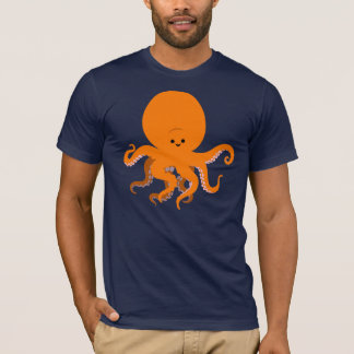 Cute Cartoon Octopus T-Shirt