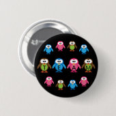 Cute Cartoon Ownership Team Ronde Button 5,7 Cm (Voorkant /achterkant)