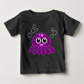 Cute Cartoon Paars Octopus (Voorkant)