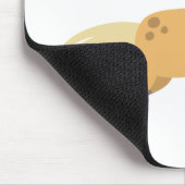 Cute Cartoon Palomino Pony mousepad Muismat (Hoek)