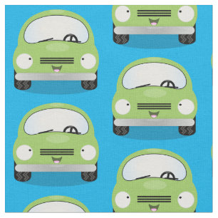 Cute cartoon patroon stof