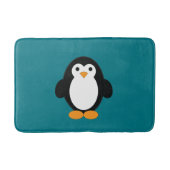 Cute Cartoon Penguin Badmat (Voorkant)