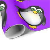 Cute Cartoon Penguin Cadeaupapier (Rol Hoek)